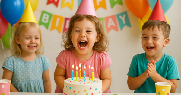 festas de aniversário para crianças pequenas