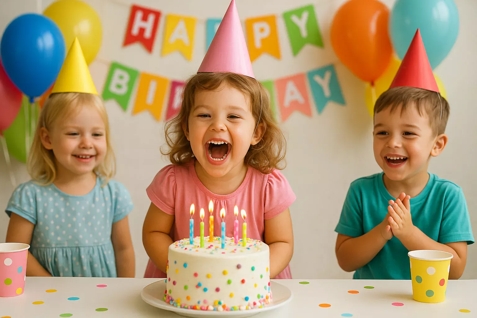 festas de aniversário para crianças pequenas