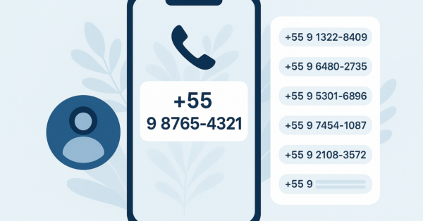 Gerador de número de celular