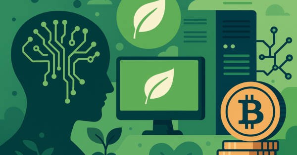 IA computação verde e cripto