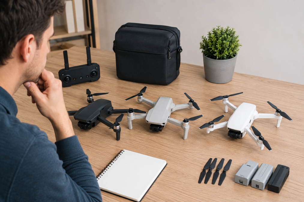 Como escolher drones baratos
