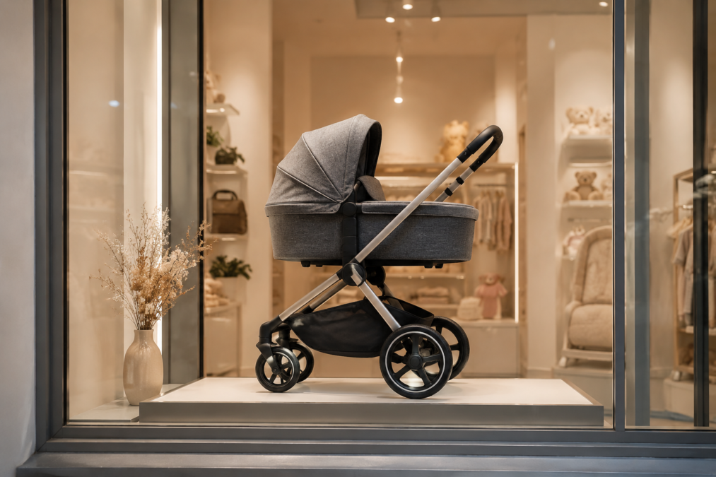 Carrinho de Bebê Passeio Vira Berço NIVI Maxi Baby
