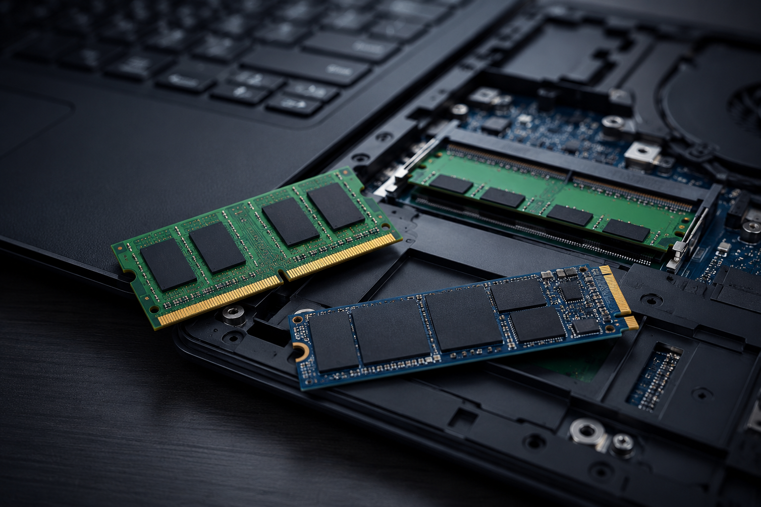 Memória RAM e SSD influenciam no desempenho dos notebooks