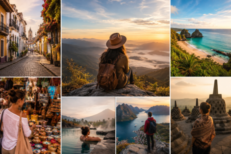 Lugares e experiências que ampliam horizontes e ficam na memória