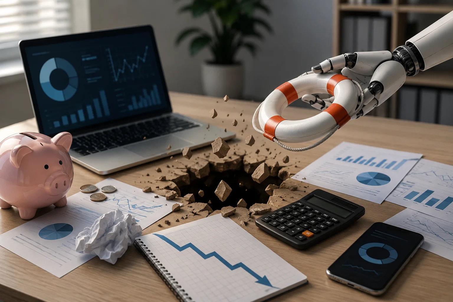 Erros na gestão financeira evitáveis com tecnologia