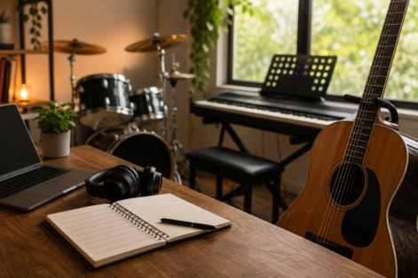 Passos que quem sempre quis aprender música finalmente deu em 2026