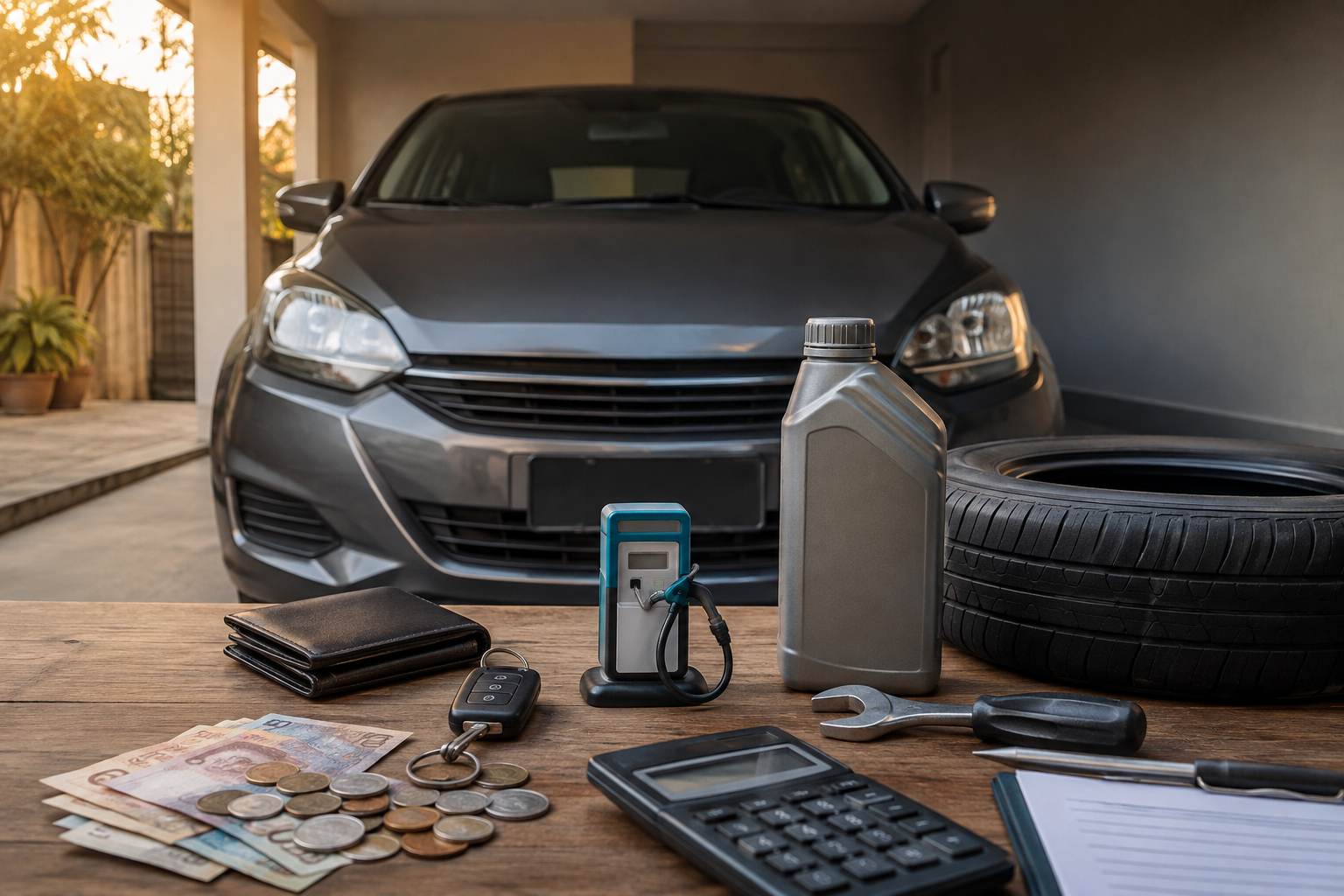 Quanto custa manter um carro por mês