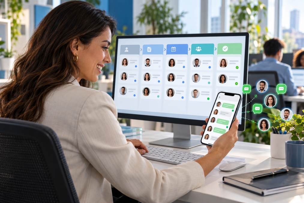 Bizneo ATS + WhatsApp