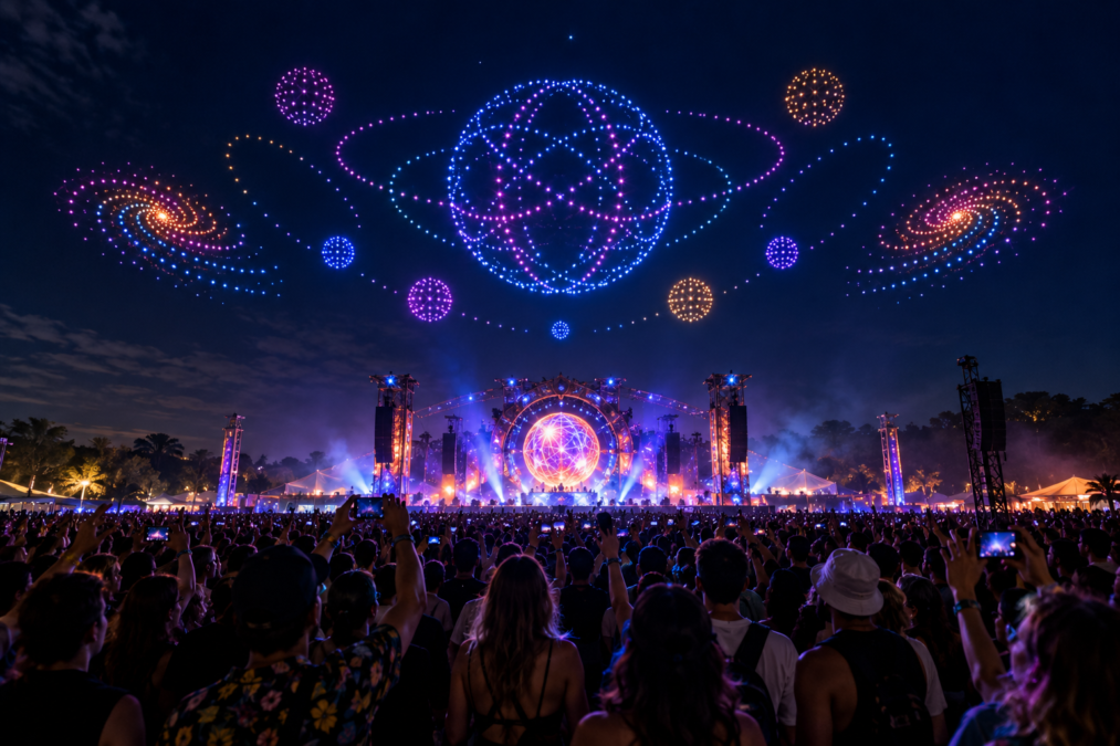 Como a robótica está a mudar festivais